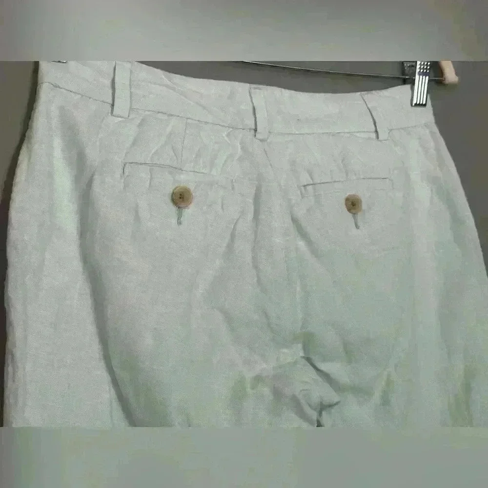 Banana Republic Linen and cotton blend Pants (383)